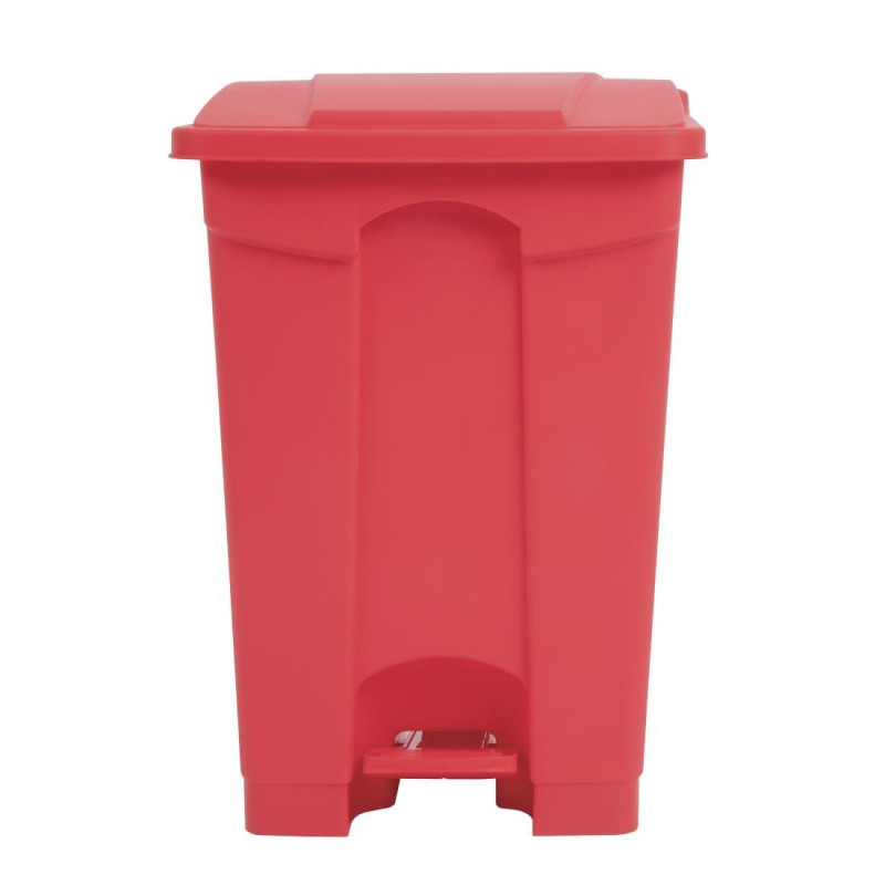 Poubelle de Cuisine à Pédale Blanche 45L - Jantex - Fourniresto Poubelle de Cuisine à Pédale Blanche 45L - Jantex - Fourniresto