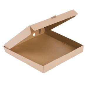 Kutije za pizzu od kraft papira 35cm - Paket od 50 - Fiesta Green - Fourniresto