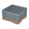 Držač za čaše s 25 odjeljaka Camrack bež maksimalne visine 215 mm - Cambro - Fourniresto