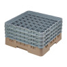 Držač za čaše s 49 odjeljaka Camrack bež boje, maksimalne visine 215 mm - Cambro - Fourniresto