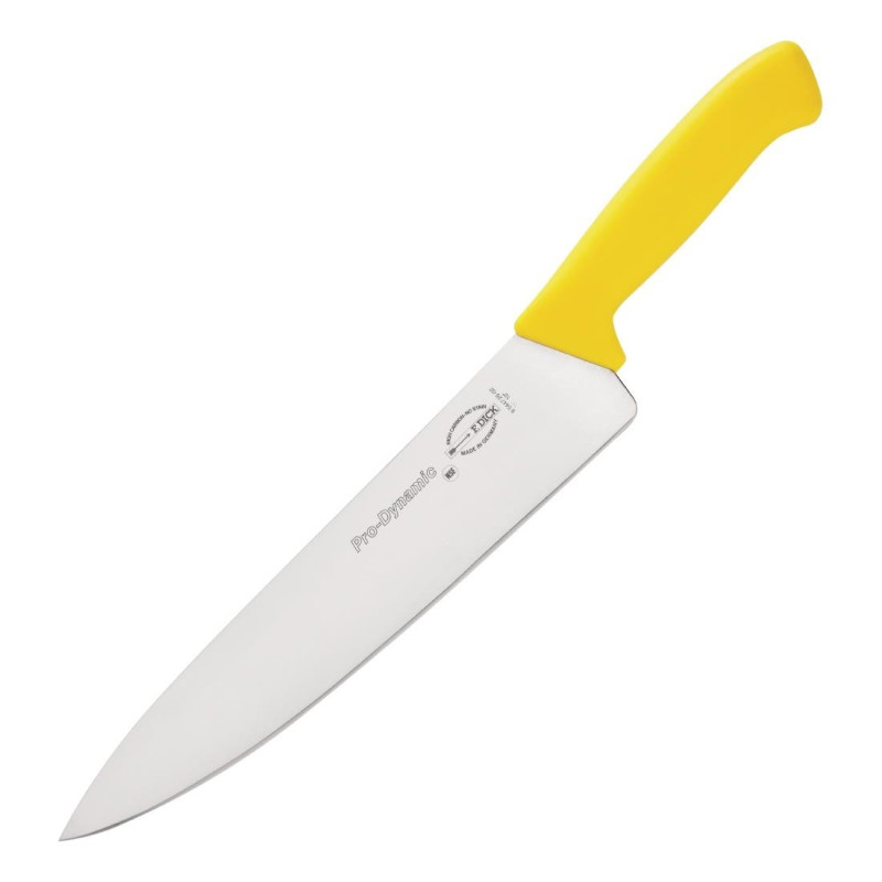 Nož za kuhara Pro Dynamic Haccp žuti 255 mm - Dick - Fourniresto Nož za kuhara Pro Dynamic Haccp žuti 255 mm - Dick - Fourniresto