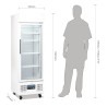 Hladnjak s pozitivnom temperaturom Bijeli serija G - 218 L - Polar - Fourniresto