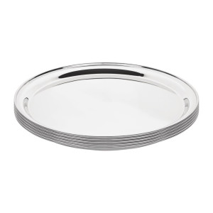 Pladanj za posluživanje, okrugli od nehrđajućeg čelika Ø 405 mm - Olympia - Fourniresto