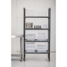 Jedinica s 4 polica s prozračnim rešetkama - Š 915 x D 610 mm - Cambro