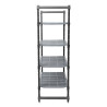 Jedinica s 4 polica s prozračnim rešetkama - Š 1070 x D 610 mm - Cambro