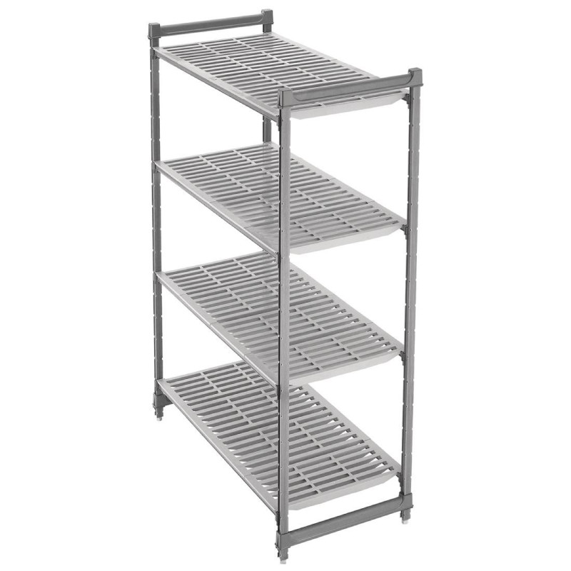 Unité De 4 Étagères À Clairevoie- L 1220 x P 610mm - Cambro Unité De 4 Étagères À Clairevoie- L 1220 x P 610mm - Cambro
