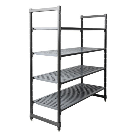 Jedinica s 4 polica s prozračnim rešetkama - Š 1525 x D 610 mm - Cambro
