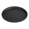Pladanj za posluživanje od fiberglasa s protukliznom površinom Camtread crne boje Ø 280mm - Cambro - Fourniresto