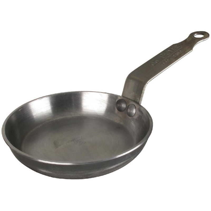 Mineral Steel Blinis Pan - Ø 120mm - De Buyer Mineral Steel Blinis Pan - Ø 120mm - De Buyer