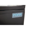 Vitrine Réfrigérée Noire Avec Portes Incurvées 86 L - Polar