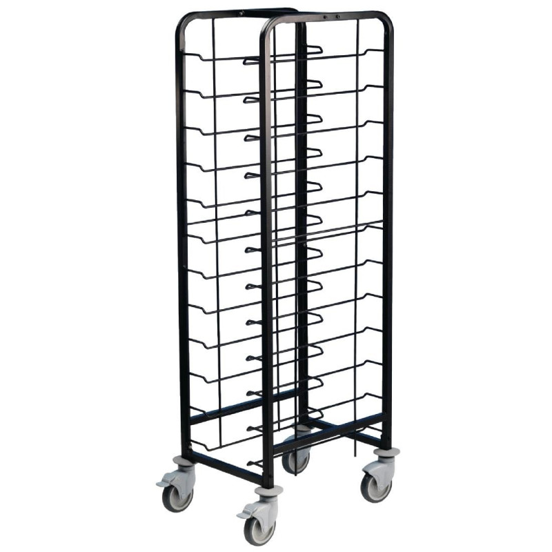 Kolica za posluživanje s 12 polica od čelika - Š 510 x D 640 mm - FourniResto Kolica za posluživanje s 12 polica od čelika - Š 510 x D 640 mm - FourniResto