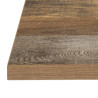 Square Table Top Wood Effect - 600 x 600mm - Bolero