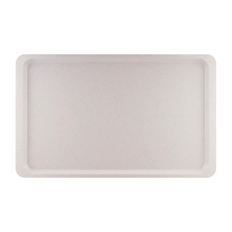 Pladanj za posluživanje od poliestera GN1/1 530x325mm Sivo mramorirano - Roltex - Fourniresto Pladanj za posluživanje od poliestera GN1/1 530x325mm Sivo mramorirano - Roltex - Fourniresto