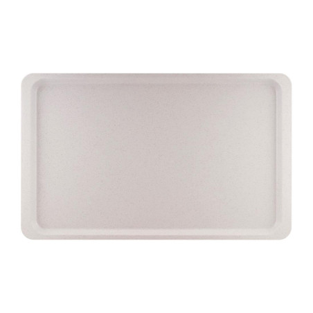 Pladanj za posluživanje od poliestera GN1/1 530x325mm Sivo mramorirano - Roltex - Fourniresto