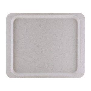 Pladanj za posluživanje od poliestera GN1/2 325x265mm Sivo mramorirano - Roltex - Fourniresto