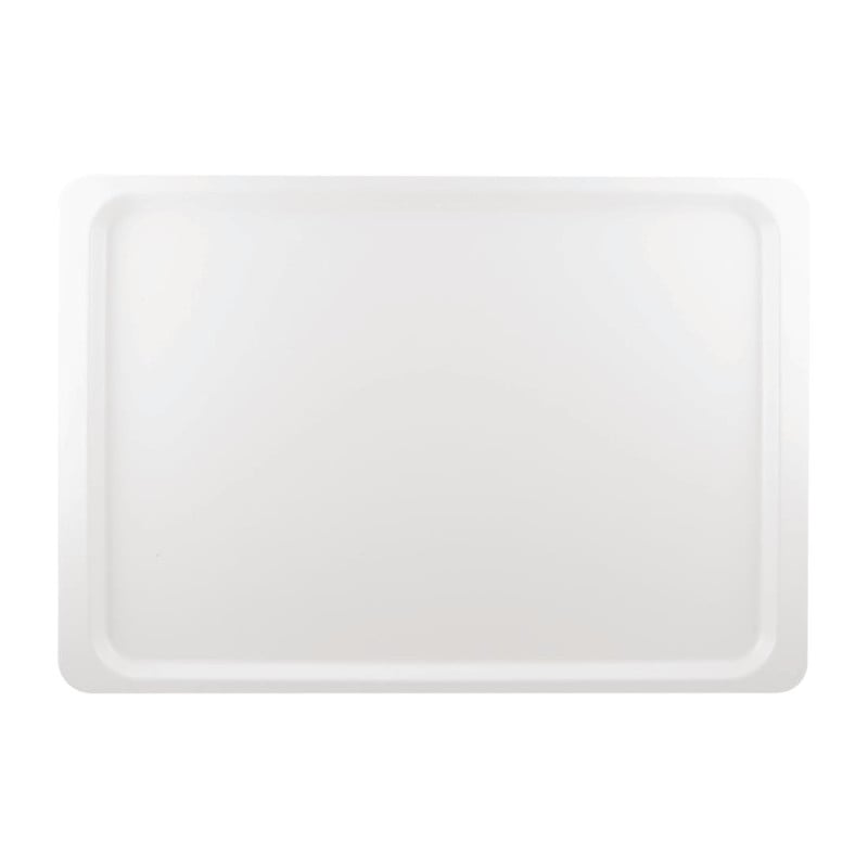 Poslužni pladanj od poliestera Euronorm 530 x 370mm bijeli - Roltex - Fourniresto Poslužni pladanj od poliestera Euronorm 530 x 370mm bijeli - Roltex - Fourniresto