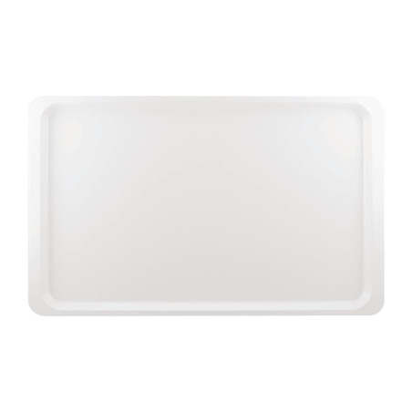 Pladanj za posluživanje od poliestera GN1/1 530x325mm bijeli - Roltex - Fourniresto