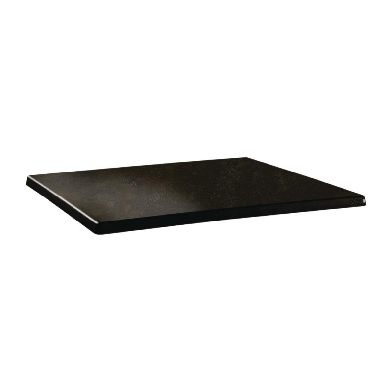 Plateau De Table Rectangulaire Classic Line Cyprus Metal - L 1100 x P 700mm - Topalit Plateau De Table Rectangulaire Classic Line Cyprus Metal - L 1100 x P 700mm - Topalit