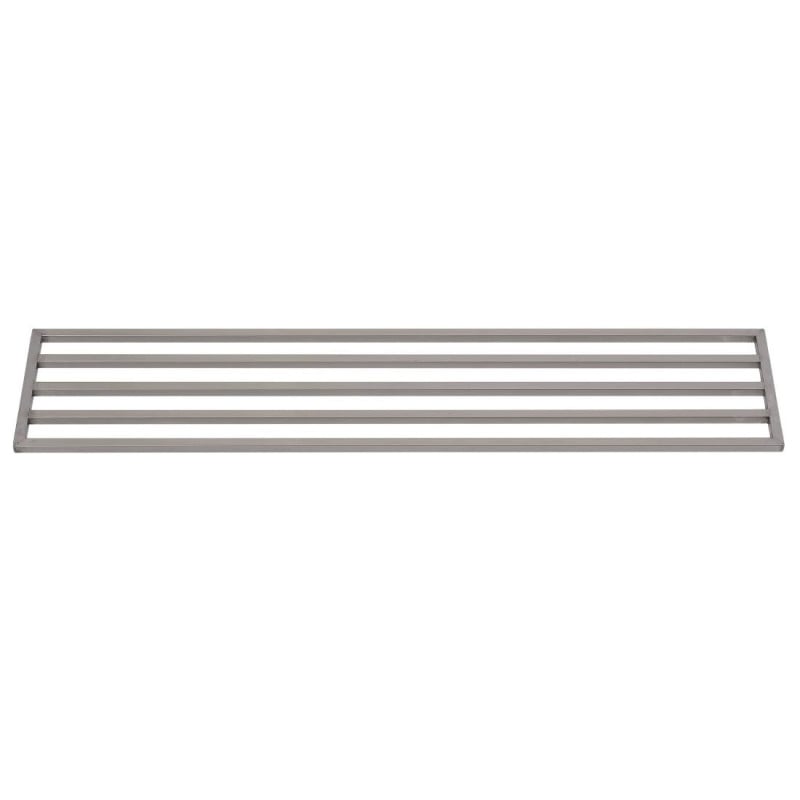 Ajourée Wall Shelf in Stainless Steel - L 1800 x 400mm - Gastro M