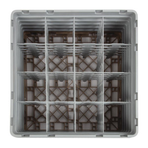 Držač za čaše s 16 odjeljaka Camrack bež-L 500 x D 500 mm - Cambro