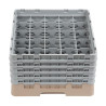 Držač za čaše s 25 odjeljaka Camrack bež-500x500mm - Cambro