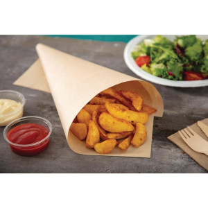 Papir za pečenje neizbjeljen biorazgradiv - D 380 x Š 275mm - Paket od 500 - Vegware
