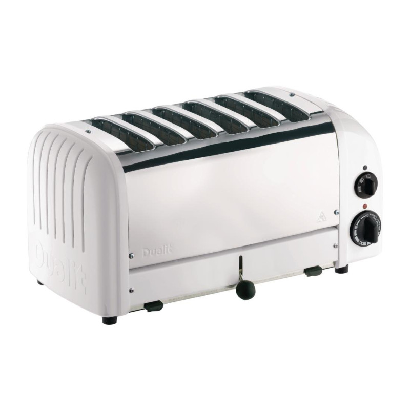 Grille-Pain 6 Tranches Blanc - Dualit Grille-Pain 6 Tranches Blanc - Dualit