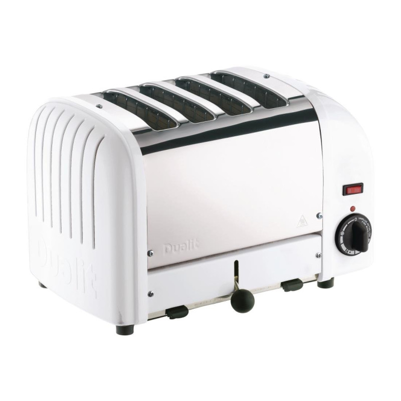 Grille-Pain 4 Tranches Blanc - 130 Tranches /h - Dualit Grille-Pain 4 Tranches Blanc - 130 Tranches /h - Dualit