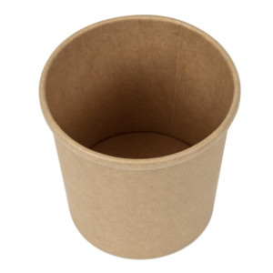 Vrećice za juhu Kraft za mikrovalnu pećnicu, 350 ml, reciklabilne - paket od 500 - Colpac