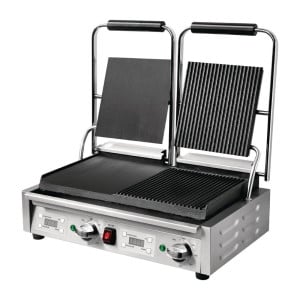 Grill s Dvostrukim Kontaktom Glatka Lijeva i Rebrasta Desna - Buffalo