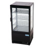 Vitrine Réfrigérée Positive Noire Série C - 68 L - Polar