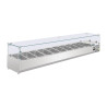 Hladna vitrina za sastojke serije G - 10 X GN 1/4 - Polar - Fourniresto