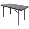 Stol za blagovaonicu presavijen sivo u ABS - 1220 mm - Bolero - Fourniresto