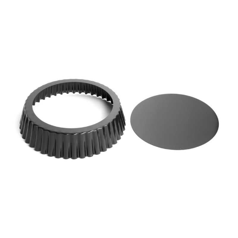 Moule À Quiche Cannelé Profond Antiadhésif - Ø 250mm - Vogue Moule À Quiche Cannelé Profond Antiadhésif - Ø 250mm - Vogue