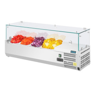 Hladna vitrina za sastojke 3X GN 1/3 i 1X GN 1/2 serija G - Polar - Fourniresto