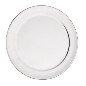 Aluminum pizza plate with wide rim - Ø200mm - Vogue - Fourniresto