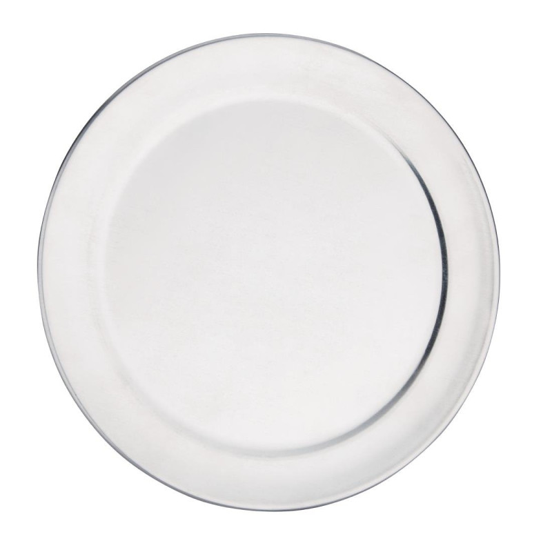 Aluminum pizza plate with wide rim - Ø255mm - Vogue - Fourniresto Aluminum pizza plate with wide rim - Ø255mm - Vogue - Fourniresto