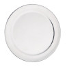 Ploča za pizzu od aluminija s širokim rubom - Ø255mm - Vogue - Fourniresto
