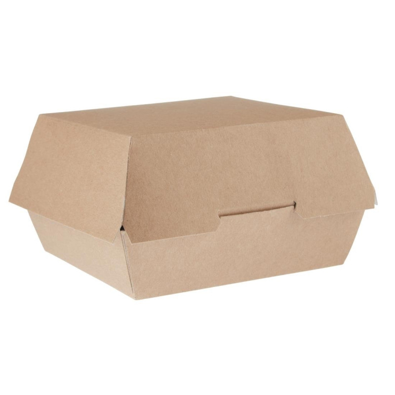 Velike kompostabilne kutije za hamburger od Krafta - P 135mm - Paket od 250 - Colpac Velike kompostabilne kutije za hamburger od Krafta - P 135mm - Paket od 250 - Colpac