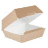 Velike kompostabilne kutije za hamburger od Krafta - P 135mm - Paket od 250 - Colpac
