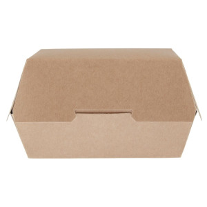 Velike kompostabilne kutije za hamburger od Krafta - P 135mm - Paket od 250 - Colpac