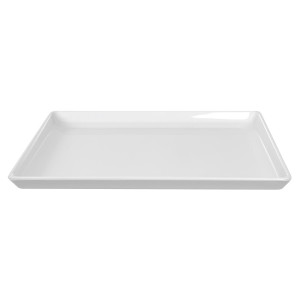 Pladanj od melamina Float bijeli GN1/2 - APS - Fourniresto