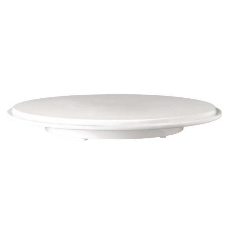 Posuda za kolače od čiste melamina bijele boje - Ø310mm - APS - Fourniresto