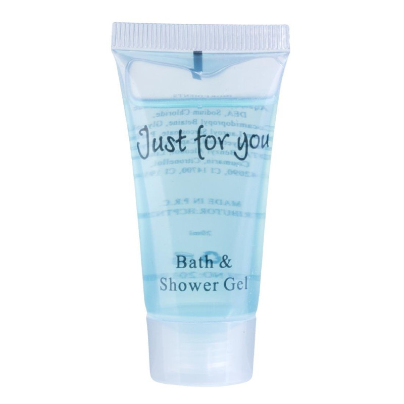Shower Gel Just For You - 20 ml - Pack of 100 - FourniResto - Fourniresto Shower Gel Just For You - 20 ml - Pack of 100 - FourniResto - Fourniresto