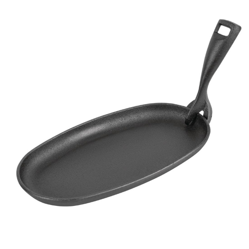 Lijevano željezno posuđe ovalnog oblika 240x140mm - Olympia - Fourniresto Lijevano željezno posuđe ovalnog oblika 240x140mm - Olympia - Fourniresto
