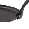 Lijevano željezno posuđe ovalnog oblika 240x140mm - Olympia - Fourniresto