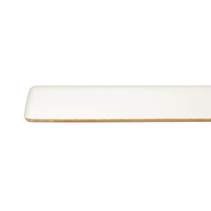 Stolni kvadratni stolnjak bijele boje - 700mm - Bolero