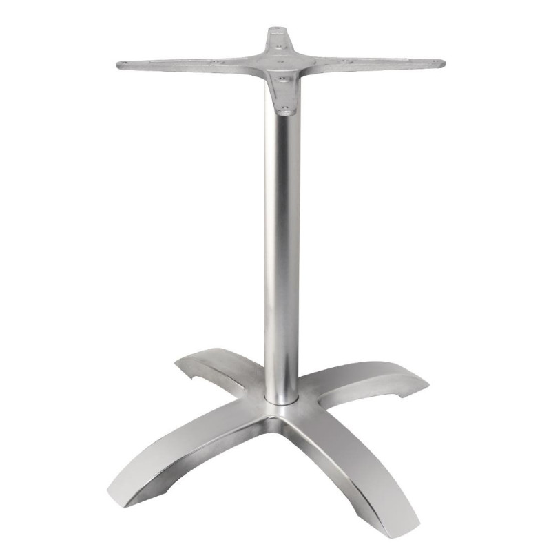 Noga stola s četiri grane od brušenog aluminija - Bolero Noga stola s četiri grane od brušenog aluminija - Bolero