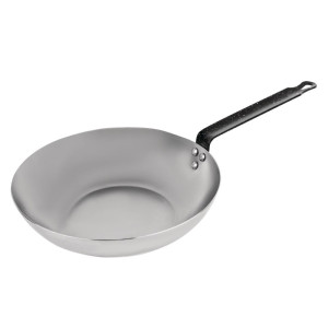 Wok od ugljičnog čelika 28 cm - Vogue - Fourniresto