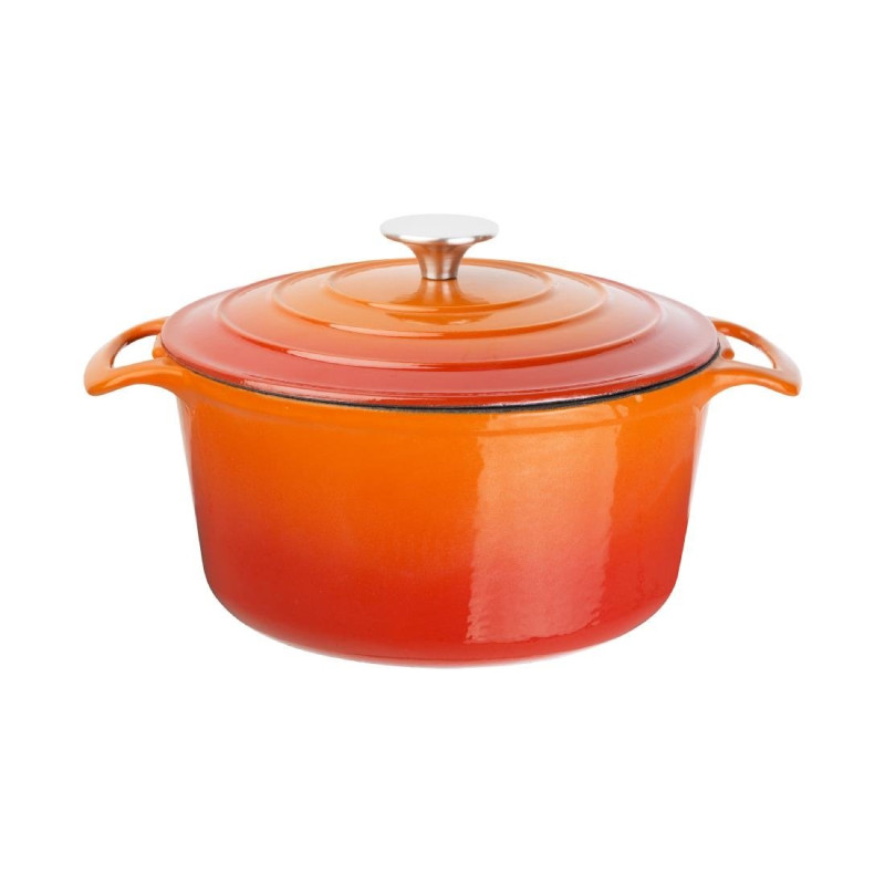 Grande Cocotte Ronde Orange - 4L - Vogue Grande Cocotte Ronde Orange - 4L - Vogue